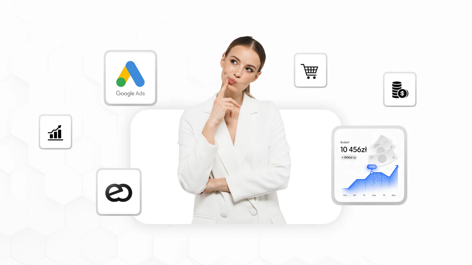 Miniatura artykułu „Ile trzeba wydać na Google Ads, żeby reklama miała sens? Przewodnik dla małej firmy” na blogu e-como.pl